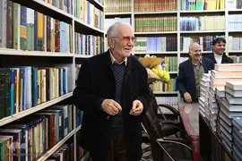 مراسم تولد غلامحسین ابراهیمی‌دینانی