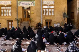جزء‌خوانی ویژه بانوان در خانه موزه شهید مدرس