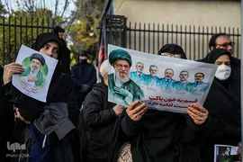 تشییع پیکر فرماندهان شهیددر معراج شهدا