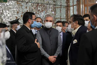 دیدار وزیر امورخارجه پاکستان با تولیت آستان قدس رضوی