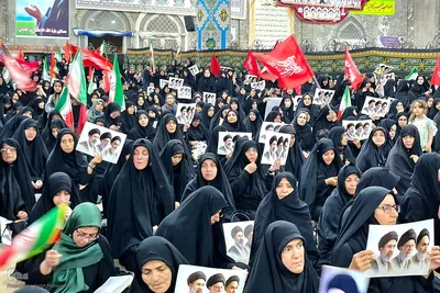 مراسم بزرگداشت رهبر شهید انقلاب در کاشان