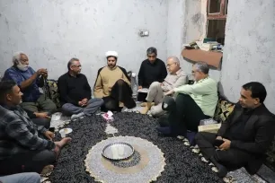 دیدار استاندار هرمزگان با خانواده شهدای حملات تروریستی