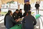 تجدید میثاق جهادگران اصفهانی با شهدا
