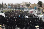 تشییع شهید مدافع حرم "سید قدرت موسوی" در سمنان