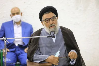 دیدار اعضای قرارگاه امنيت غذايی خراسان‌جنوبی با حجت الاسلام عبادی
