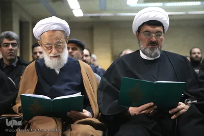 مراسم بزرگداشت سومین روز ارتحال مرحوم آیت‌الله واعظ‌زاده خراسانی