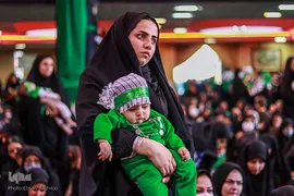 حسینیه ایران؛ سوگواره شیرخوارگان حسینی در زنجان