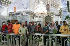 حضور معاون اول رئیس جمهور و وزیر کشور در حرم شاهچراغ
