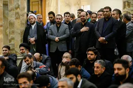مراسم وداع با پیکر آیت الله هاشمی شاهرودی