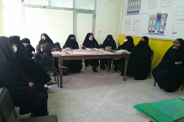 دیدار رئیس اداره ارشاد آران و بیدگل از مرکز جامعه بیت‌الزهرا‌(س)