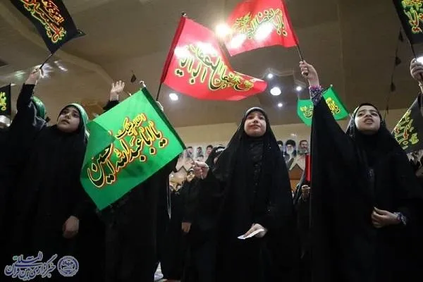 سوگواره مثل زینب« اجتماع دختران دانش آموز دهه هشتادی و نودی» ساری