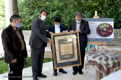 مراسم رونمایی از ترتیل کل قرآن کریم محمدرضا جعفرپور، حافظ کل و قاری نوجوان