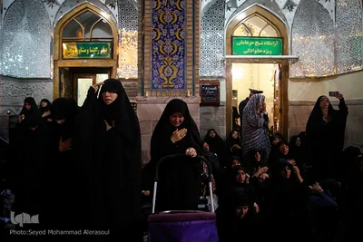 شب بیست و یکم ماه مبارک رمضان در حرم امام رضا (ع)