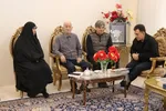 دیدار شهردار تبریز با خانواده شهیدان