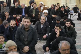 مراسم یادبود آیت‌الله سید محمد شاهچراغی در قم