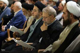 مراسم ختم همسر آیت الله سیستانی در تهران