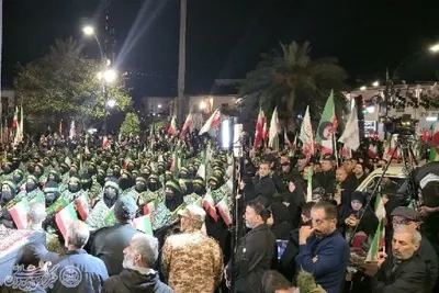 چهل و ششمین اجتماع مردم انقلابی بابلسر در سنگر دفاع از وطن
