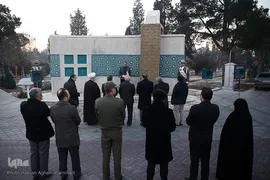 مراسم بدرقه کاروان قرآنی انقلاب از بارگاه نورانی امام خمینی (ره)