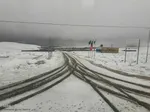 بارش برف در ارتفاعات اهر