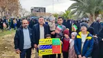 مراسم راهپیمایی ۲۲ بهمن در کاشان