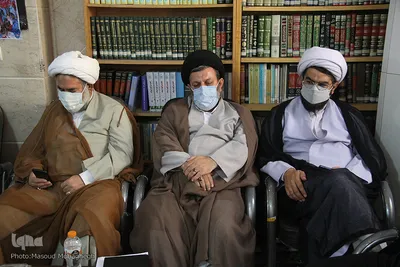 آیین تودیع و معارفه مدیر مرکز خدمات حوزه های علمیه استان سمنان
