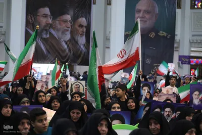 مراسم چهلمین روز شهادت شهید سردارسرلشکر مجید خادمی در حرم شاهچراغ(ع)