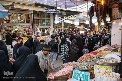 بازار همدان در آستانه سال نو‎‎