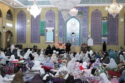  مراسم معنوی اعتکاف در تبریز
