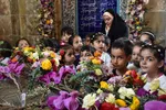 مراسم گلباران آرامگاه سعدی