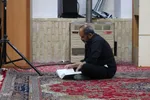 مراسم دعای عرفه در مسجد بزرگ خوزان خمینی‌شهر