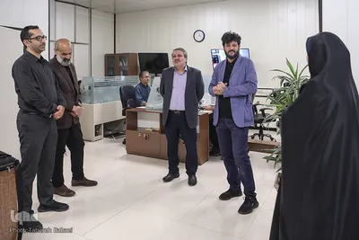 بازدید محمد آقاسی مدیر مرکز مطالعات رسانه های ارشاد از ایکنا
