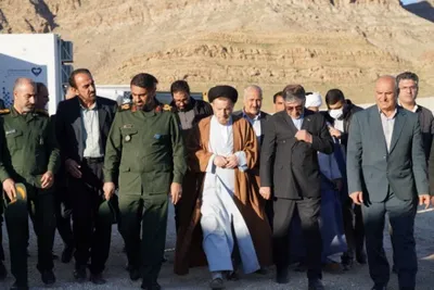 برپایی بیمارستان صحرایی در شهرستان رومشکان