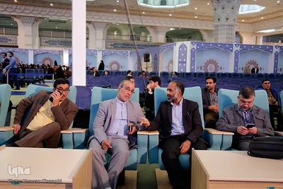 مراسم نمادین آیین افتتاحیه مسابقات بین المللی قرآن کریم