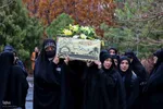 تشییع پیکرهای مطهر شهدای گمنام در میان دانشگاهیان تبریز