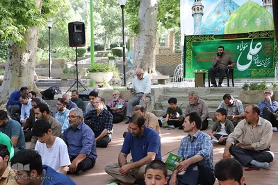 مراسم دعای ندبه روز عید غدیرخم در شهرستان ملایر