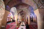 محفل انس با قرآن کریم در مسجد نصیرالملک‎‎