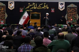 مراسم وداع با شهدای حافظ امنیت در مشهد