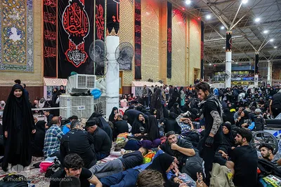 آستان مقدس علوی در ایام اربعین