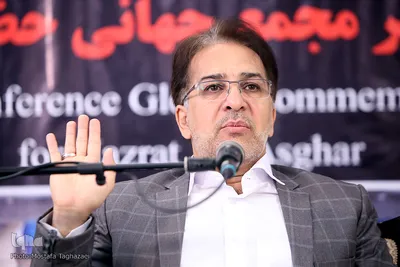 نشست خبری دبیر مجمع جهانی حضرت علی اصغر(ع)