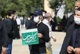 عکس| اعتراض اراکی‌ها در پی اهانت نشریه فرانسوی به پیامبر(ص)