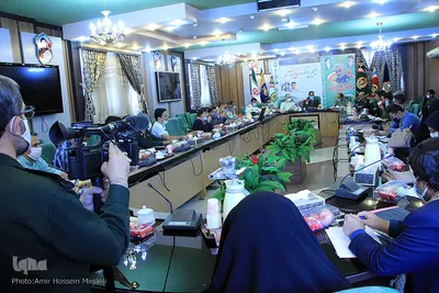 نشست خبری مشترک فرمانده سپاه الغدیر و فرمانده ناجا در استان یزد