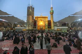 حرم نورانی مولی الموحدین، حضرت علی(ع) در نجف اشرف