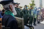 اهتزاز پرچم حرم حضرت اباعبدالله الحسین(ع) در شیراز