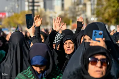 تشییع ۶ شهید گمنام دوران دفاع مقدس در البرز