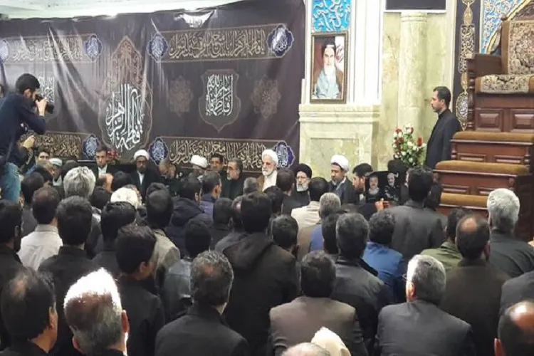 دیدار رئیسی با جمعی از خانواده جانباختگان حادثه کرمان