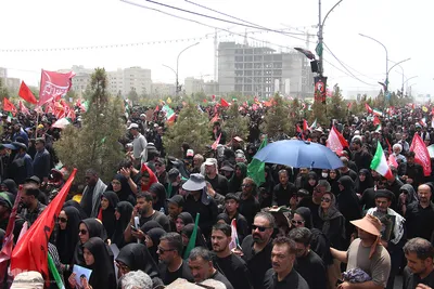 تشییع رهبر شهید در قم