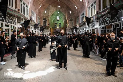 حسینیه ایران؛ تاسوعای حسینی در بزرگ‌ترین بازار سرپوشیده جهان