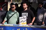 خروش دانش‌آموزان و مردم ملایر علیه سیاست‌های آمریکا و رژیم صهیونیستی در 13 آبان