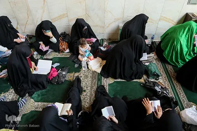 مراسم دعای عرفه در مسجد دانشگاه شریف