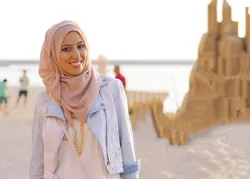 Mélanie Elturk, ambassadrice du hijab de luxe aux Etats-Unis
